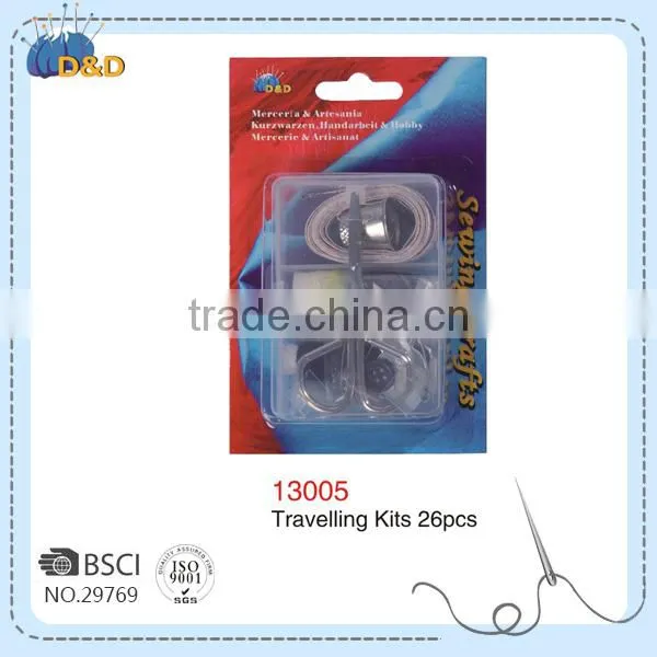 China supplier mirror with comb sewing kit