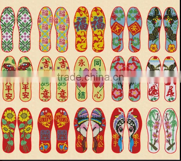 100% cotton thread, cross stitch thread, embrodiery and insole thread