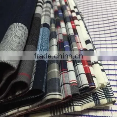 T/C65/35 45*45 110*76 63 check cotton yarn dyed fabric