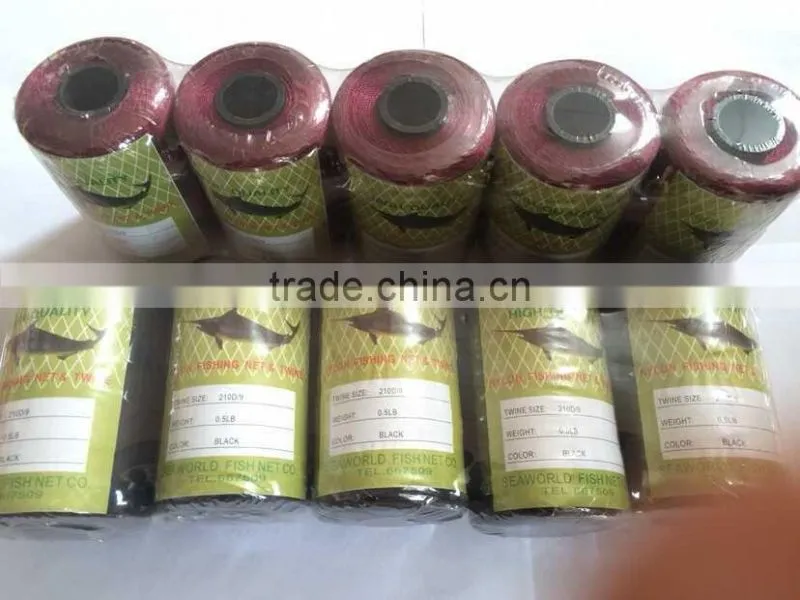 Fully stocked High tenacity industrial sewing thread