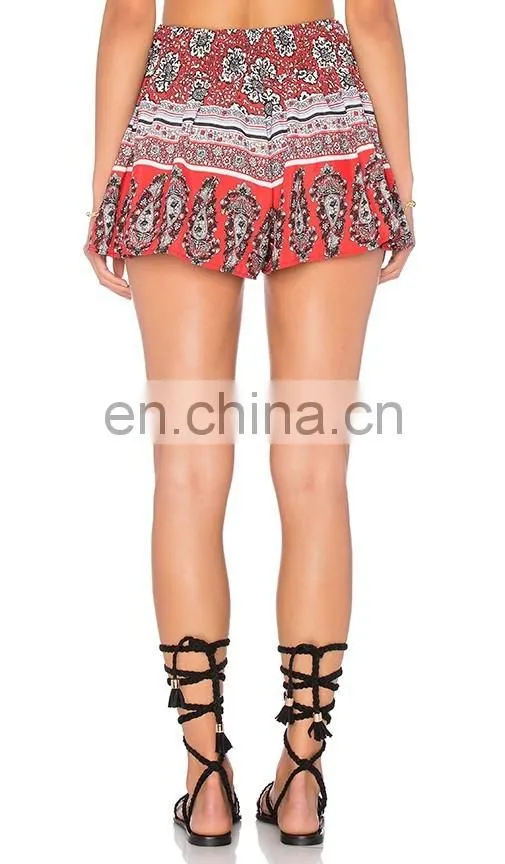 China supplier high waist fitness yoga girls shorts