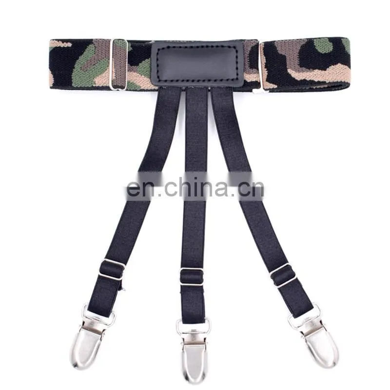 Newline design mens fashion adjustable shirt stays shirt garters