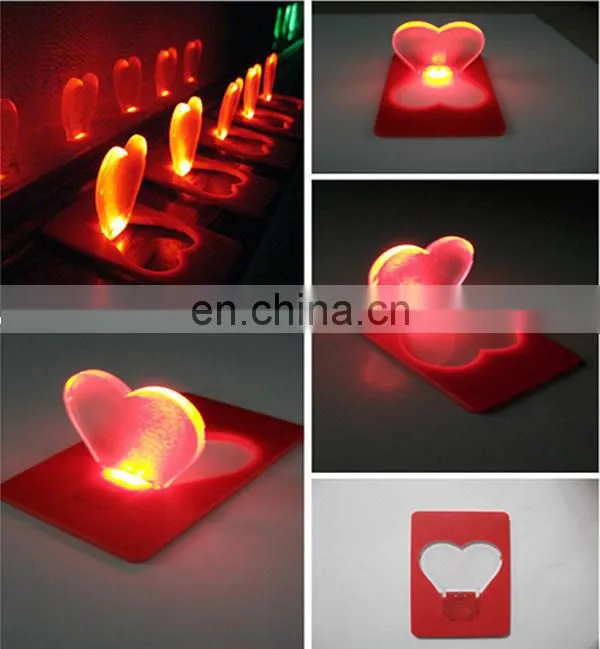 LED card lamp glovion christmas card lamp foldable card lamp