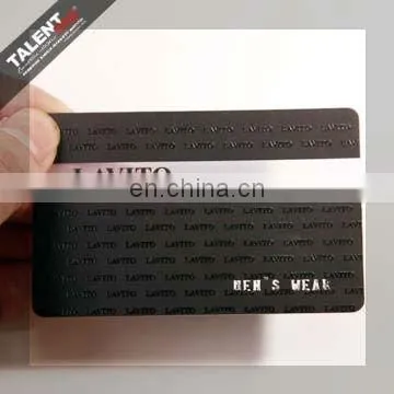 custom private design printed plastic PVC spot UV member card for promotion