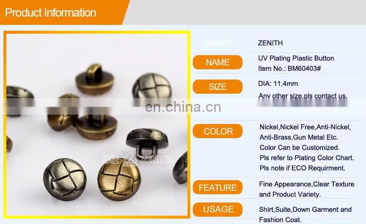 Quality ABS Button BA60403