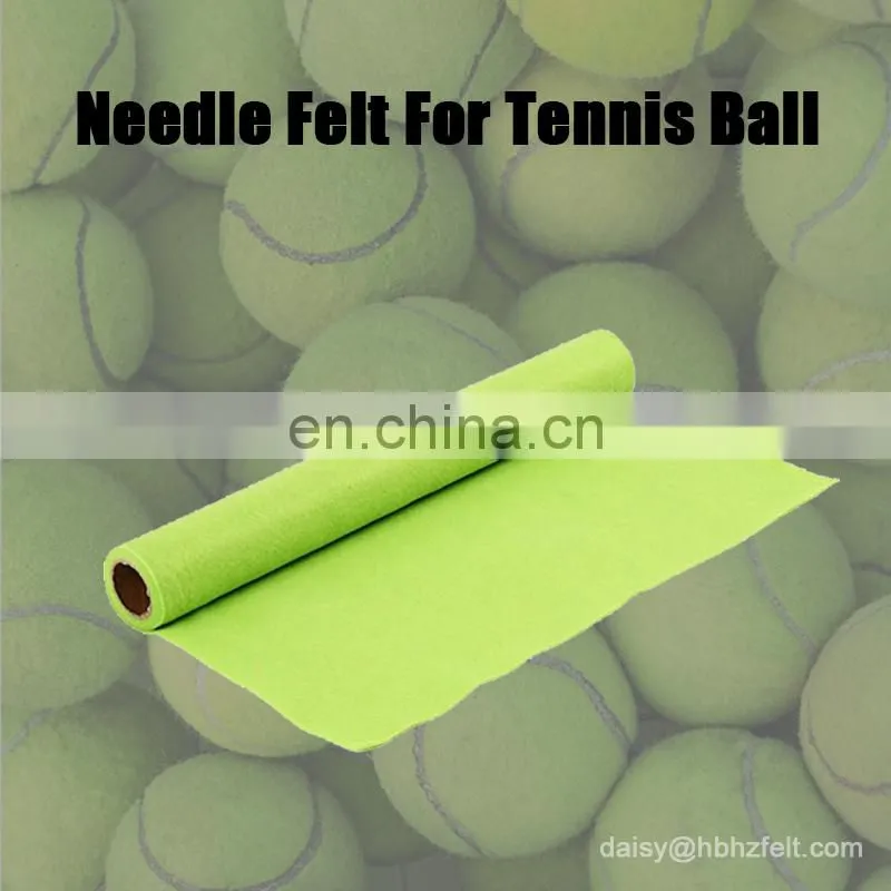 Tennis ball felt
