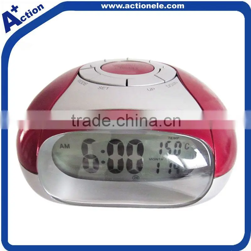digital desktop clock with LED talking