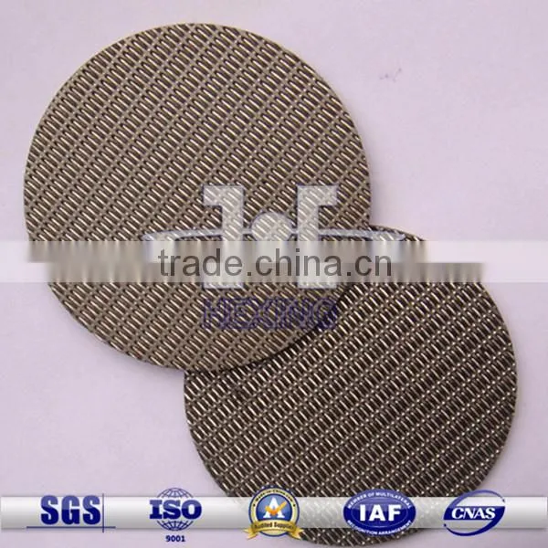Stainless Steel Sintered Wire Mesh Disc