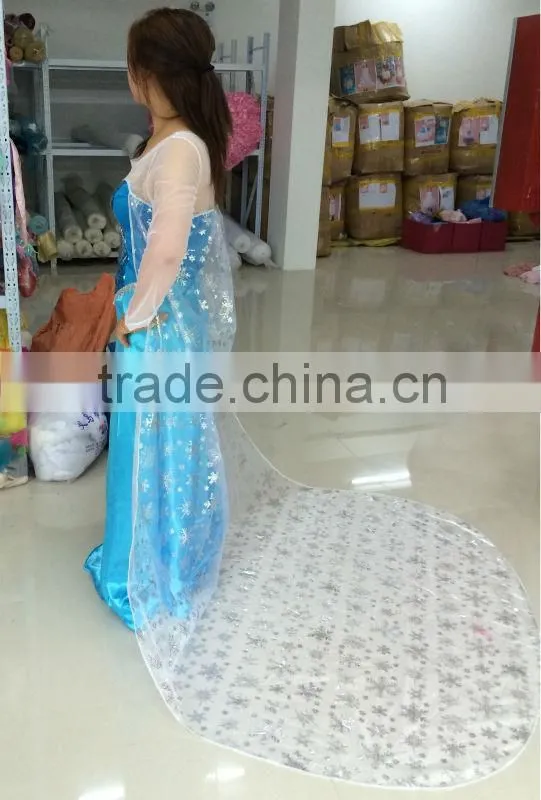 Wholesale frozen elsa coronation dress costume cosplay for adult