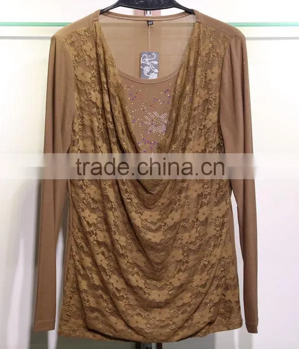 Chinese garment making for plus size women blouse