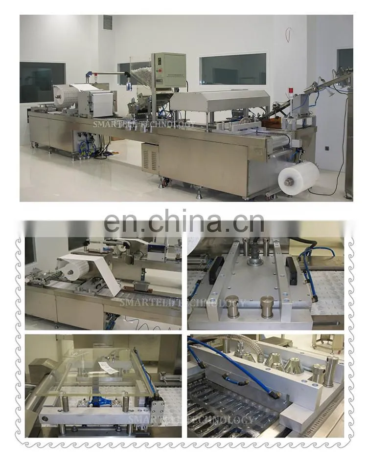 Customized mini automatic blister plastic printing packaging machine