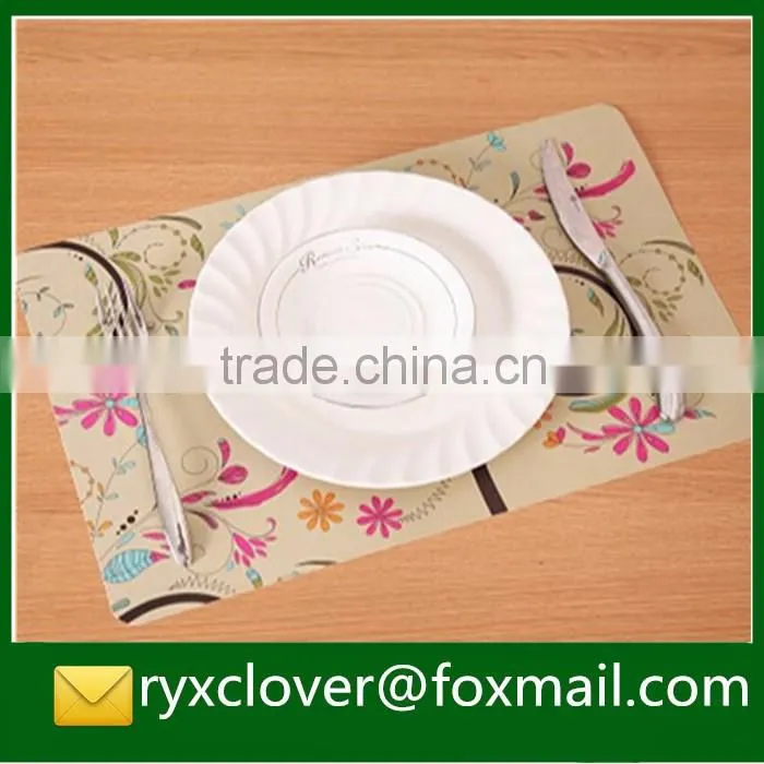 PP/PVC Dining Table Mat Dish Placemat Hotel Meal Mat