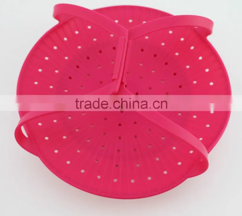 silicone Vegetable Steamer Basket Home Steamer