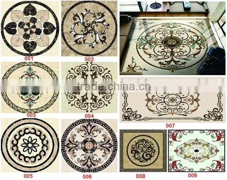 Waterjet Marble Tile Designs