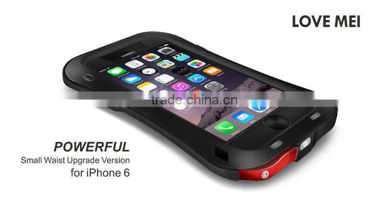LOVE MEI Waterproof Dustproof Drop-proof Case Cover For Iphone and Samsung
