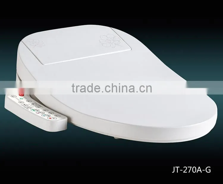 2015 European style White Intelligent automatic heated electric toilet seat