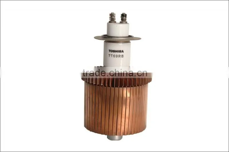 Japan Toshiba Electron Tube 7T69RB, Vacuun Tube, Oscillation Tube for High Frequency Machine