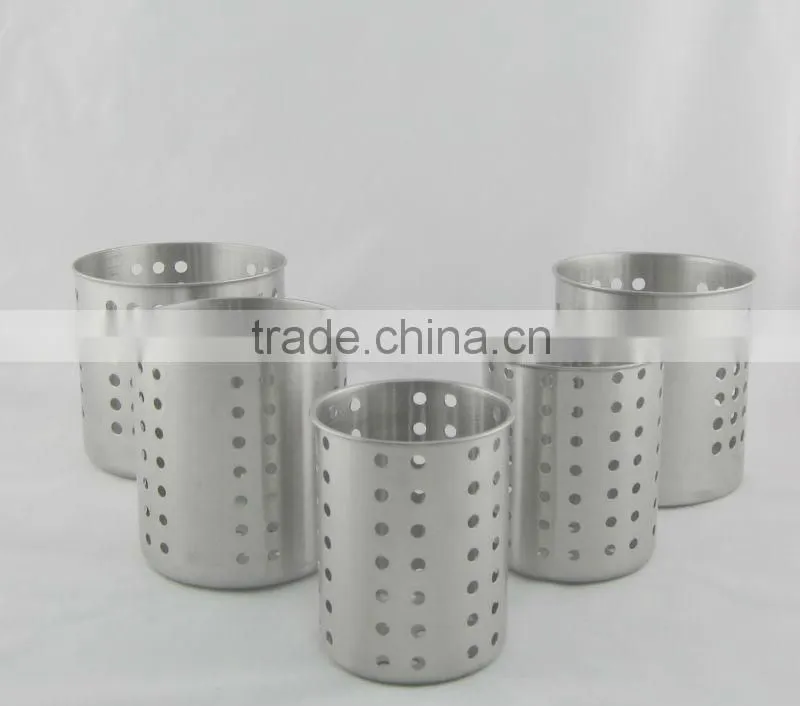 Stainless steel cutlery holder