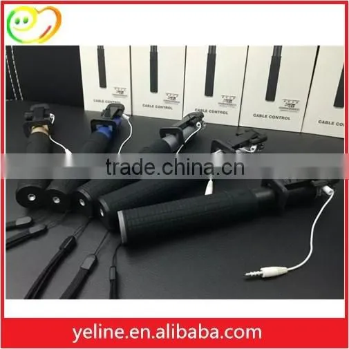 phone camera wired stick selfie for ipad handheld with electric wire