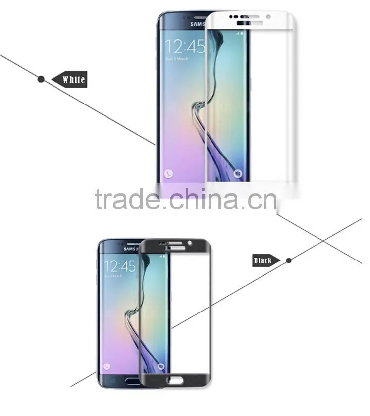 For Samsung Galaxy S6 Edge Tempered Glass Transparent
