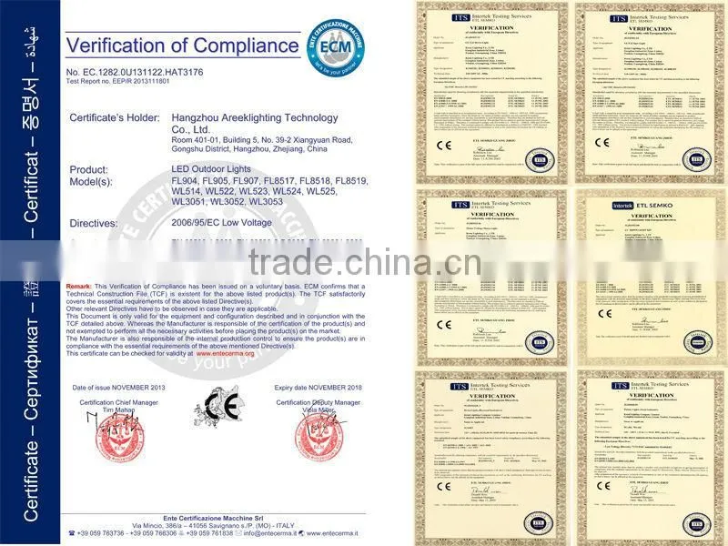 outdoor led wall lamp SAA approved led stair light