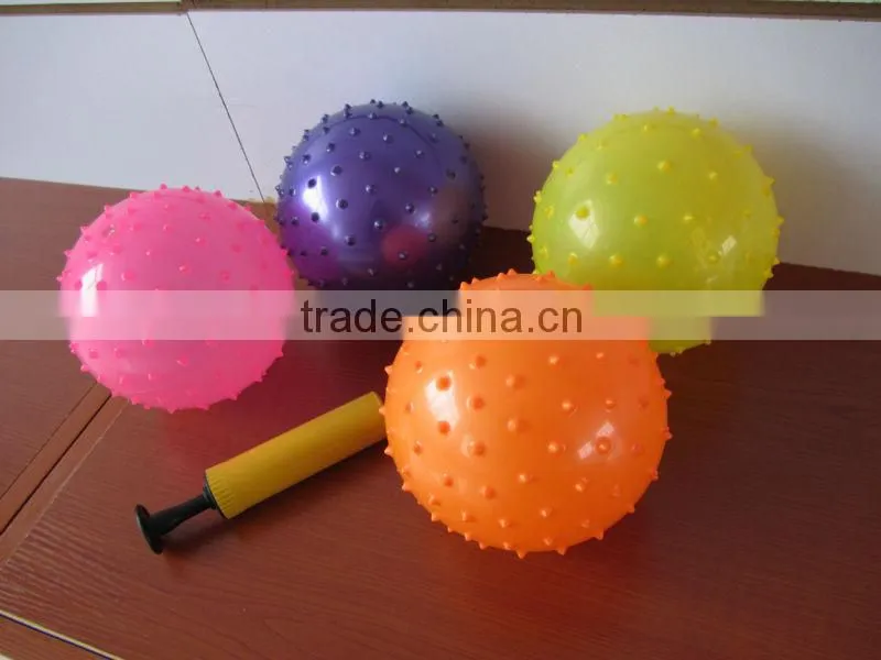 pvc massage ball/knobby ball/spike ball