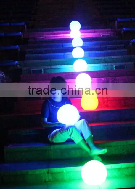 Rechageable LED ball with remote control model no. YXF-150E