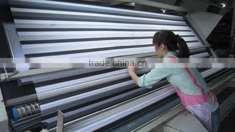 High Quality 100% Polyester Material Roller Type and Horizontal Pattern Zebra Blind Fabric