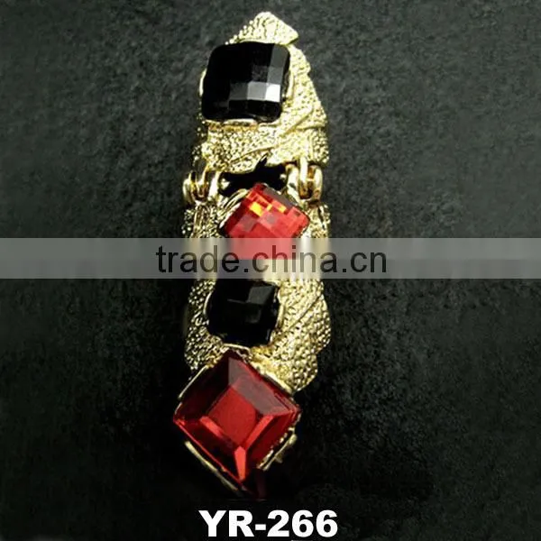 2015 New Design Finger Ring Fashion Cool Personality Grandiose Finger Rings With New Style Wholesale