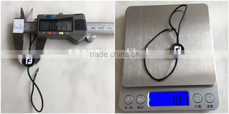 Metal hanging tag