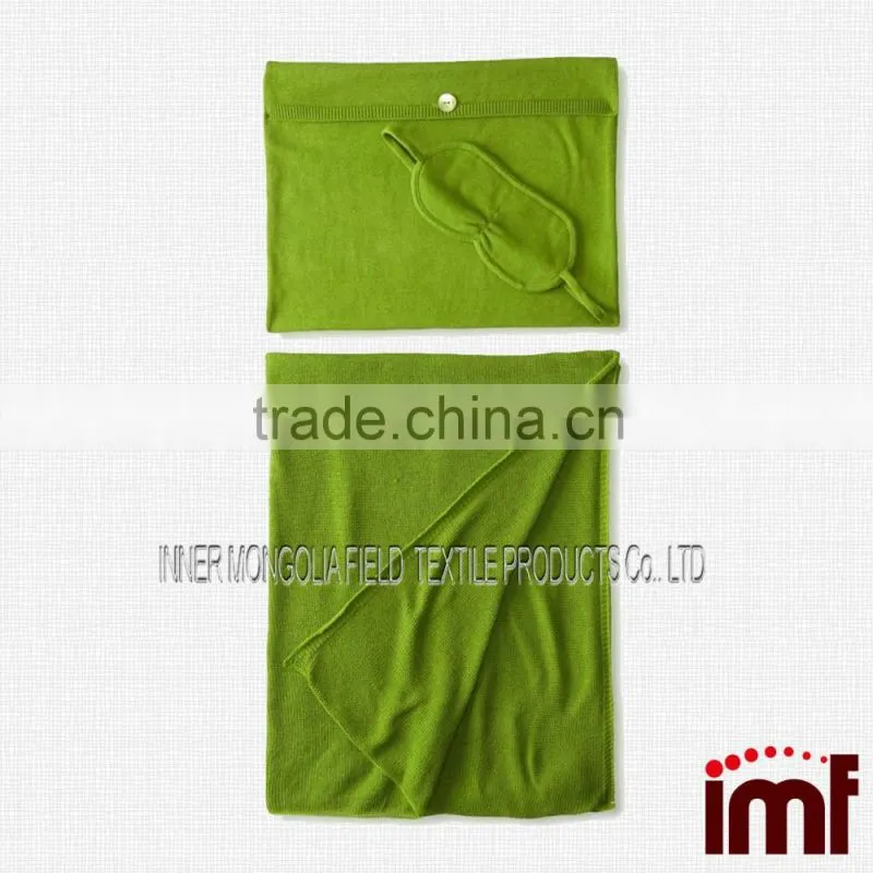 Italian Cashmere Airline Set