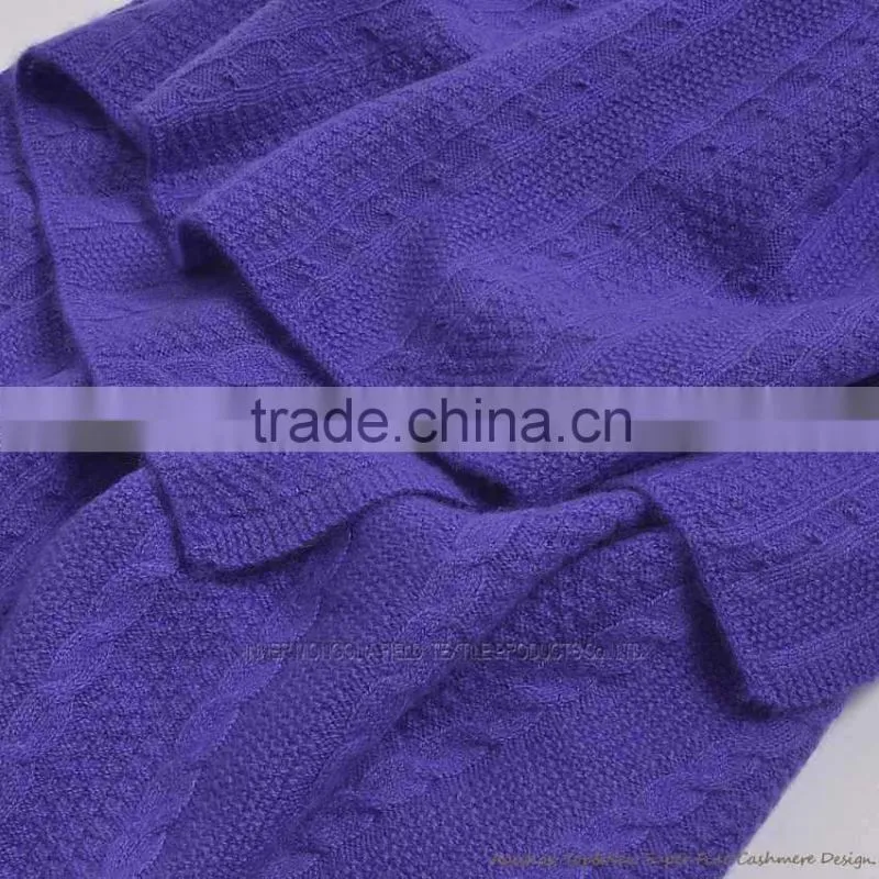 Huhhot Handmake Cashmere Knitted Baby Blanket