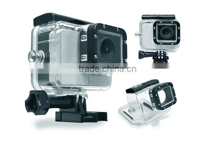 Ambarella A7 16MP hd 1080p waterproof sport camera, wifi action camera with sj5000 remote