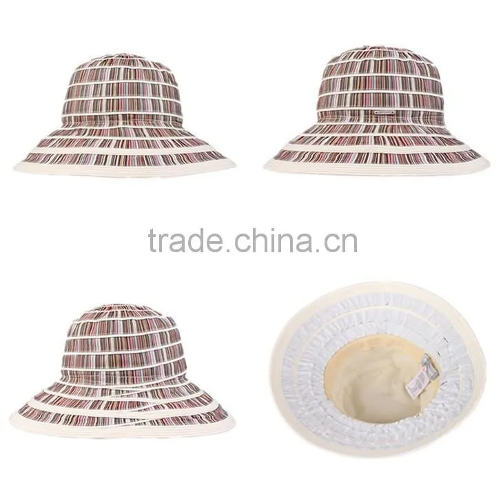 Ladies fashion handmade elegant high quality straw hat material