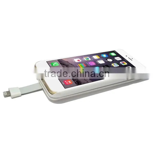 mfi battery case for iphone6 li-polymer battery power bank