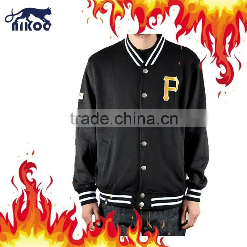 Fashion Casual Outdoor Cotton Fleece Jackets with Tackle Twill