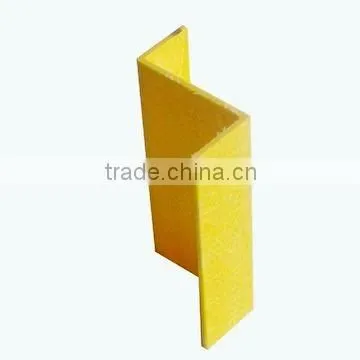 Fiberglass reinforced plastic Z angle bar, FRP Z shape angle