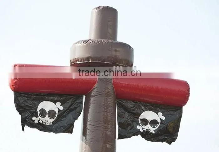 Giant inflatable pirate water park equipment price water fun park inflatable park