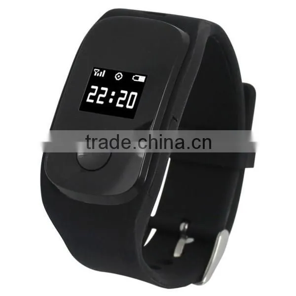 Factory wholesale gsm GPS watch phone tracker for kids