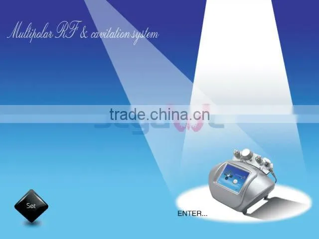 5-1 Ultrasonic Liposuction Cavitation Tripolar Bipolar Radio Frequency Machine
