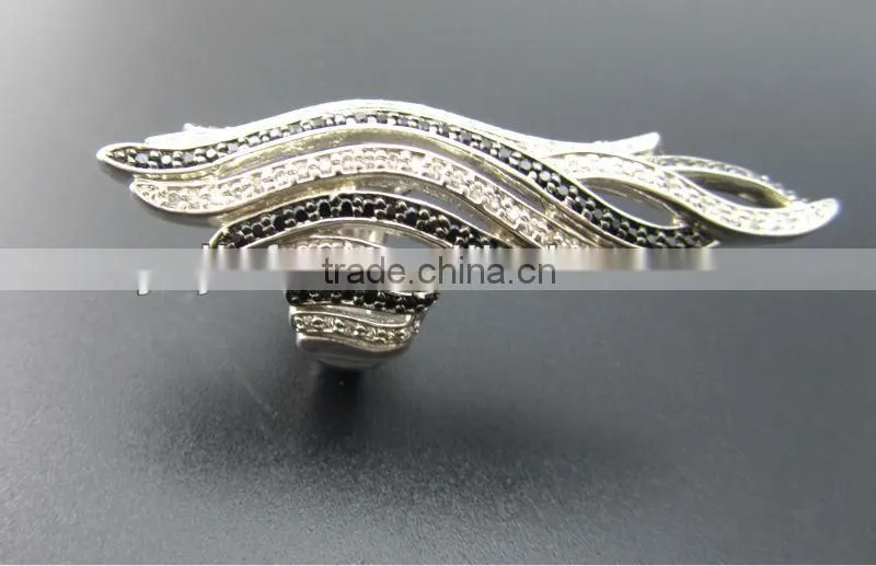 Unique Design Plain Silver Ring