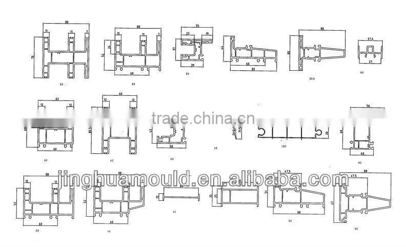 Waterproof Antisepsis Weatherable WPC Mould for Outdoor WPC DIY Decking Tiles