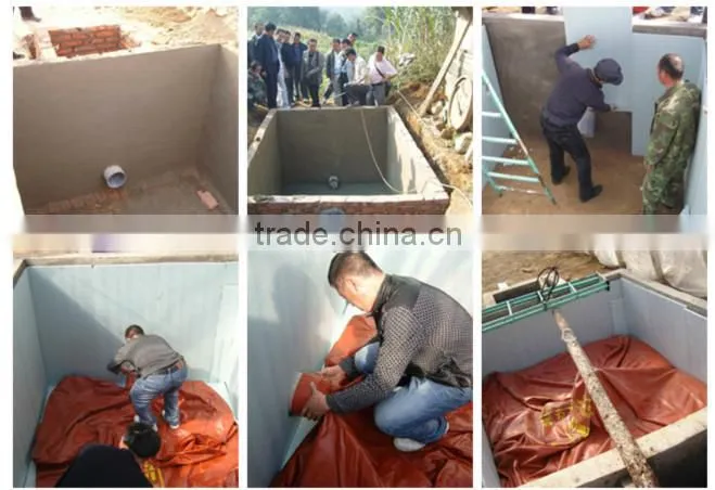 Biogas equipment's small biogas plant