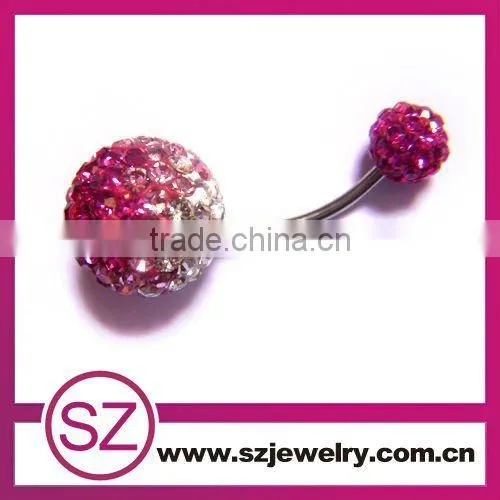 SBP0004 jet belly girls and ladies piercing jewelry 2015