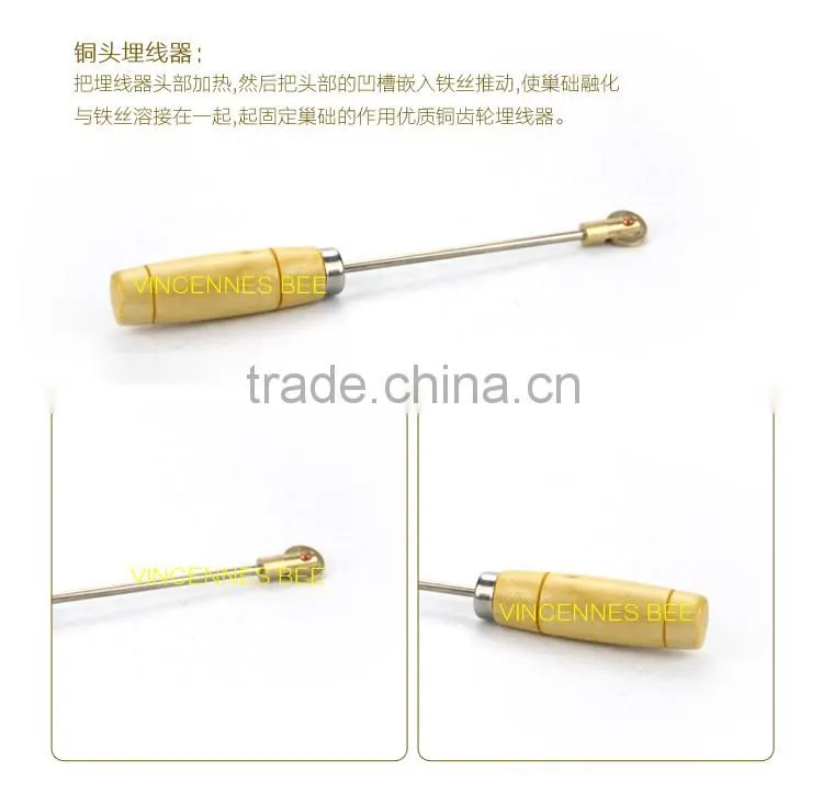 Beekeeping tool wheel imbedding tool,copper wheel imbedding tool