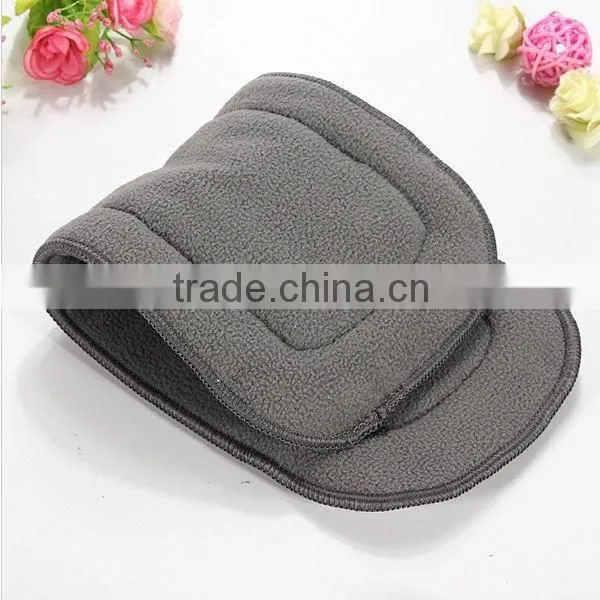 Naturally Cloth Diaper Inserts 5 Layer Charcoal Bamboo Reusable Liners for Cloth Diapers
