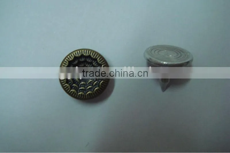 9.5mm antique metal jeans rivets