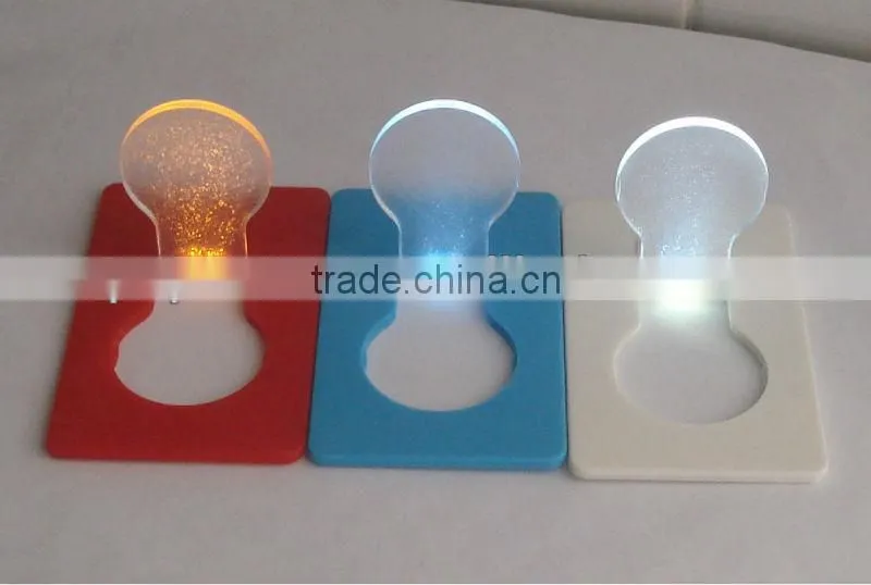 ABS LED Credit Card Light