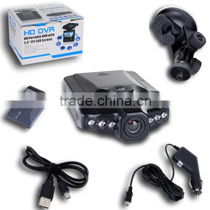 2.5" IR LED Video 270 Night Zoom SD DVR Camera Camcorder 720p HD Car Recorder