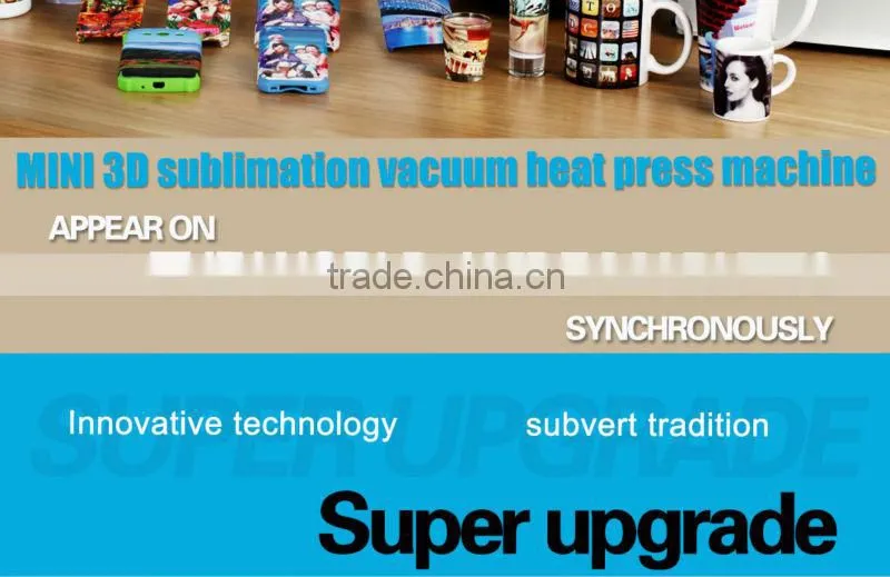 3D mini vacuum heat press machine, ST-1520 sublimation printer made in china